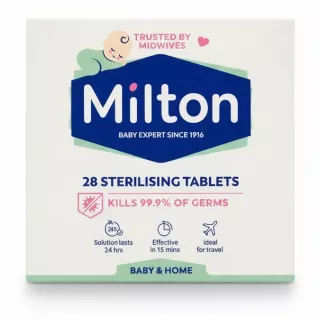 Box of Milton Sterilising Tablets