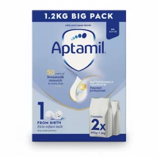 Aptamil First Infant Milk 1.2kg big pack front packaging