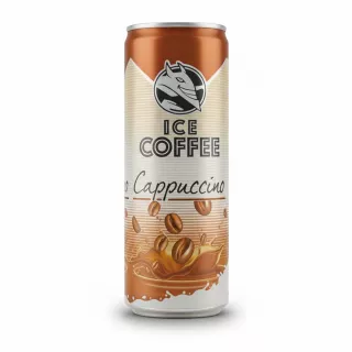 can of Halalo Ice Coffee Cappuccino
