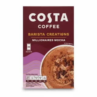 Costa Coffee Barista Creations Millionaires Mocha front packaging