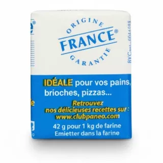 l'hirondelle fresh bakery yeast cube with French origin label
