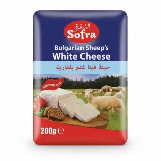 Sofra Bulgarian Sheep's White Cheese package front view