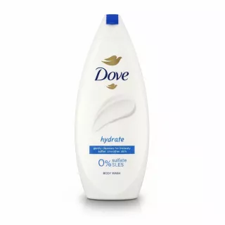 Dove Hydrate Body Wash front bottle view