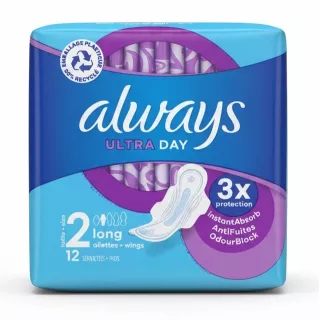 Always Ultra Day long pads package front view