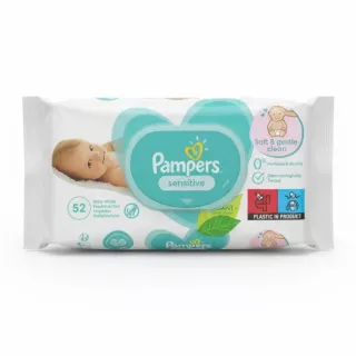 Pampers Sensitive Baby Wipes pack front
