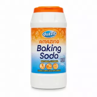 Duzzit Amazing Baking Soda natural cleaner container front view