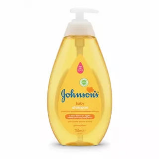 Johnson's Baby Shampoo 750ml pump bottle front label