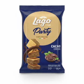 Lago Party Cocoa Wafer packaging front