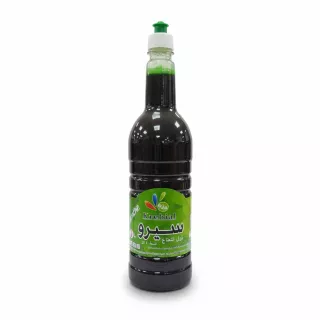 Bottle of Krebial Algerian Mint Syrup front view