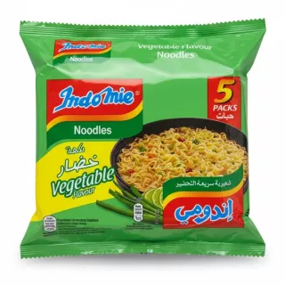 Packet of Indomie Vegetable Flavour Noodles with 5 packs inside