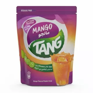 Tang Mango flavoured resealable powder drink pouch