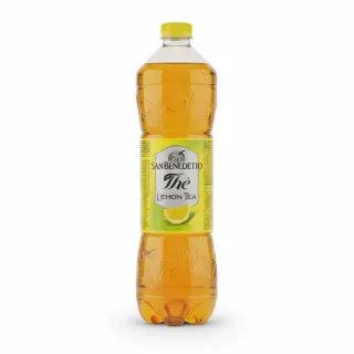 San Benedetto lemon tea 1.5 litre bottle front view
