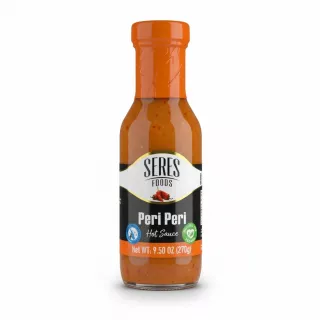 Seres Foods Peri Peri Hot Sauce bottle front view
