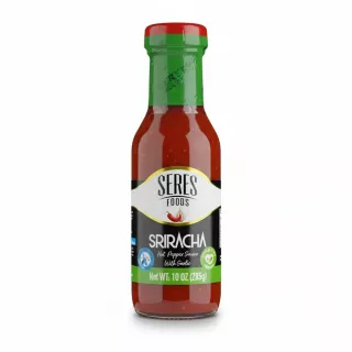 Seres Foods Sriracha Hot Pepper Sauce front label