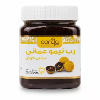 Donya dried lime paste jar front label