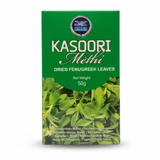 Heera Kasoori Methi dried fenugreek leaves packaging front