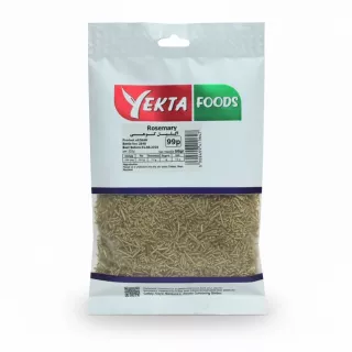 Front packaging of Yekta Foods Dried Rosemary pack