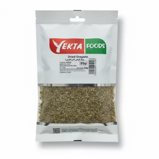 Front view of Yekta Foods Dried Oregano 60g pack