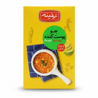 Tarkhineh Pearl Barley packaging front view