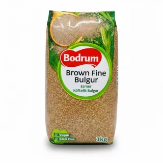 Packaged Bodrum Brown Fine Bulgur Wheat front
