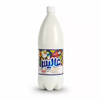Bottle of Alis Doogh Autochthon Cumin Flavored yogurt drink 1.5L front label