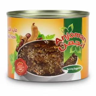 Anjoman Ghalie Mahi canned fish stew front label