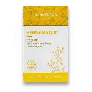 Hennedrog Henne Natur Blond hair dye box front