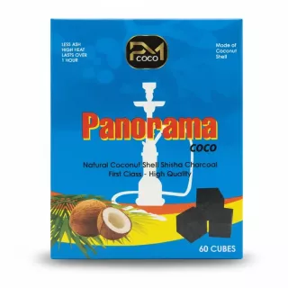 Panorama Coco Natural Coconut Shell Charcoal packaging front