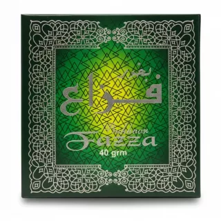 Ard Al Zaafaran Bukhoor Faizza green and gold decorative box front