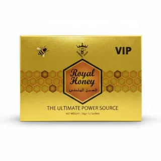 Royal Honey VIP gold packaging front