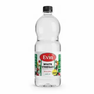 Evin White Vinegar bottle front label