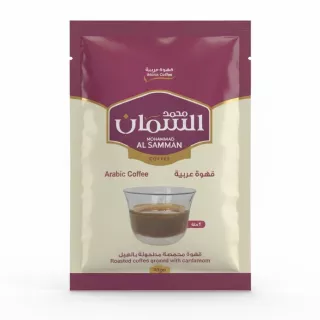 Mohammad Al Samman Arabic Coffee 40g front packaging