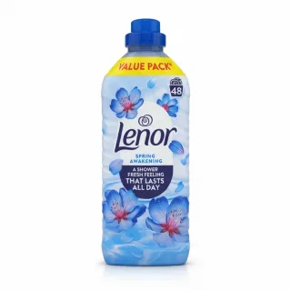 Lenor Spring Awakening Fabric Conditioner bottle front with floral design