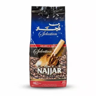 Cafe Najjar Selection Arabica 100% ground coffee pack - front view