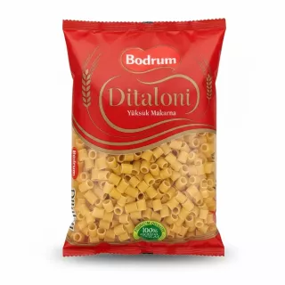Bodrum Ditaloni pasta 500g front packet view