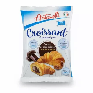 Packet of Antonelli Chocolate Cream Croissants