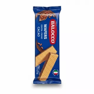 Balocco cocoa wafer pack front