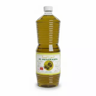 El Ouazzania Virgin Olive Oil 1 litre bottle front label