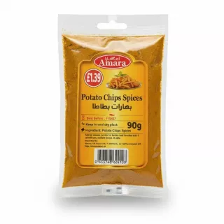 Packet of Amara Potato Chips Spices