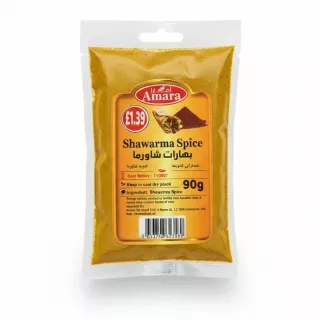 Amara Shawarma Spice Blend packet front