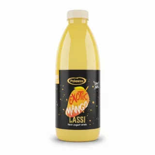 Bottle of Pakeeza Exotic Mango Lassi front view