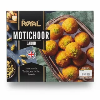 Box of Royal Motichoor Ladoo sweets
