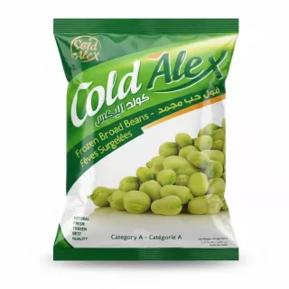 Cold Alex Frozen Broad Beans packaging front