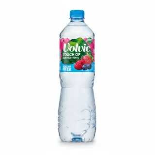 Volvic Touch of Summer Fruits water bottle front