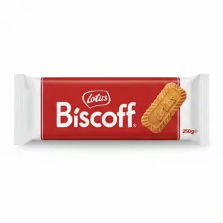 Lotus Biscoff biscuit 250g pack front