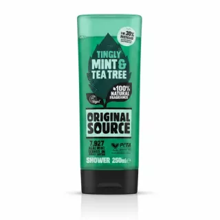 Original Source Mint and Tea Tree Shower Gel 250ml front view