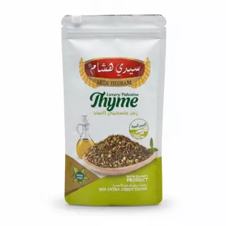 Sedi Hisham Luxury Palestine Thyme resealable pack front