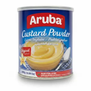 Aruba Custard Powder 300g tin front view