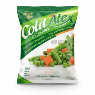 Cold Alex Frozen Mixed Vegetables pack front