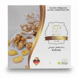 Alkor Daraa peanut lokum sweets box front